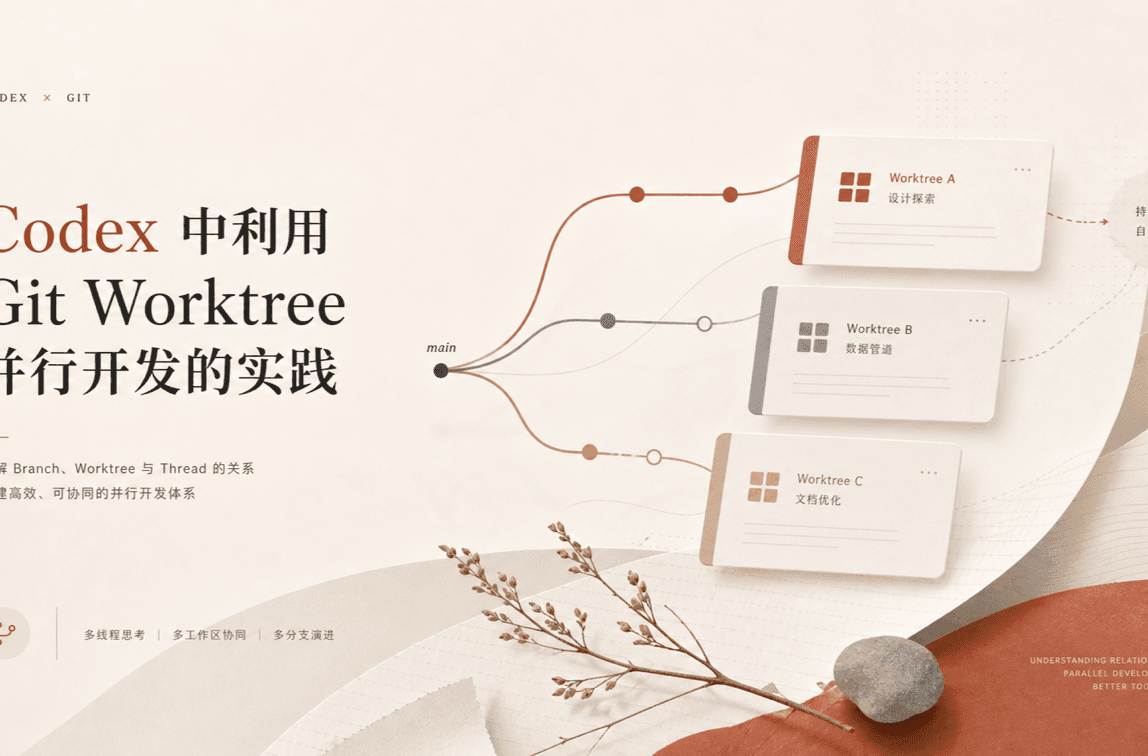 Cover image for Parallel Development in Codex with Git Worktrees