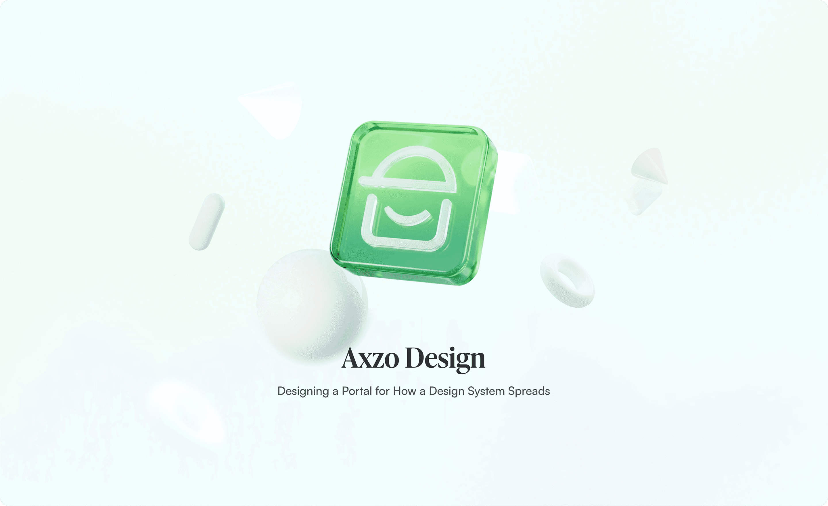 Axzo Design System cover visual